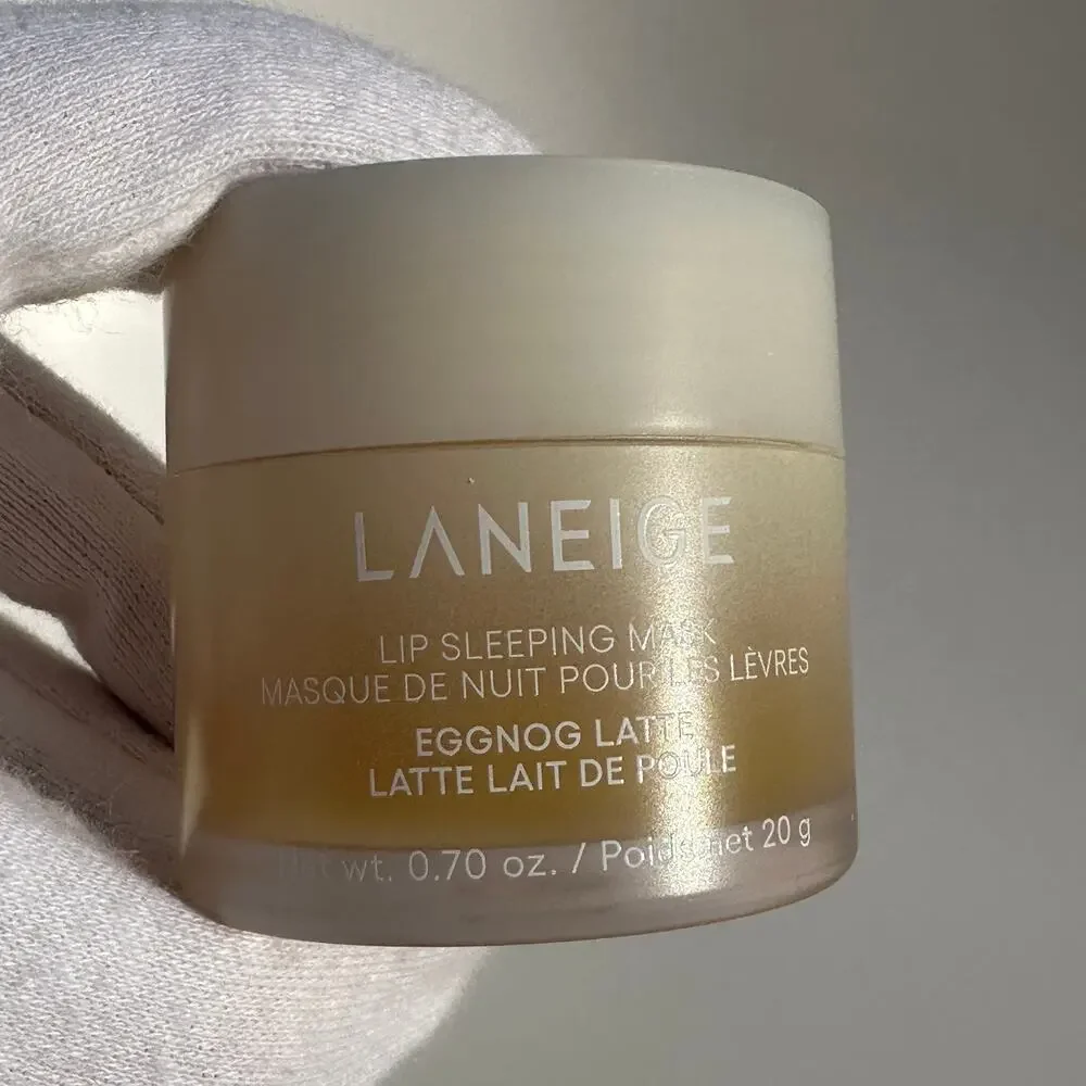 Laneige Lip Sleeping Mask Eggnog Latte Lip Balm Full Size 20g / 0.70 oz Egg Nog